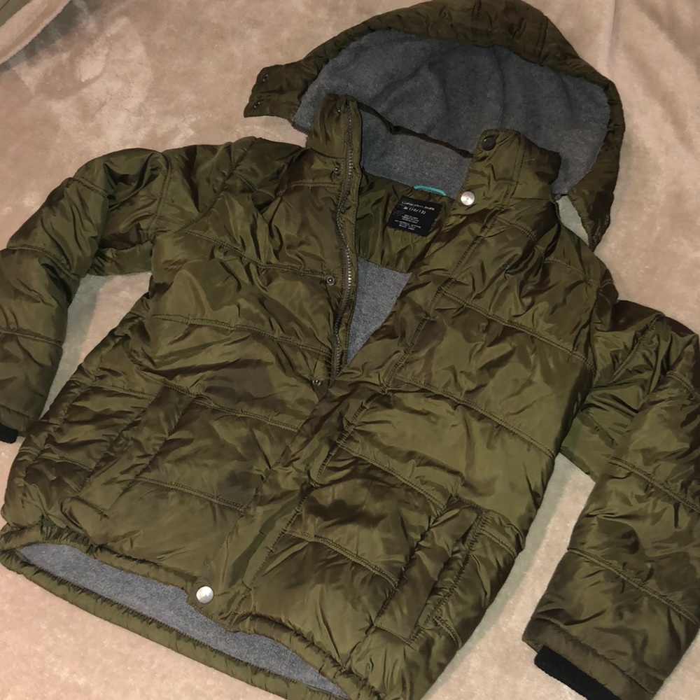 Calvin Klein olive boys jacket